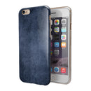 Navy Grunge Texture v1 iPhone 6/6s or 6/6s Plus 2-Piece Hybrid INK-Fuzed Case