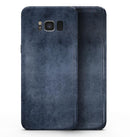 Navy Grunge Texture v1 - Samsung Galaxy S8 Full-Body Skin Kit