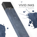 Navy Grunge Texture v1 - Premium Decal Protective Skin-Wrap Sticker compatible with the Juul Labs vaping device