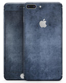 Navy Grunge Texture v1 - Skin-kit for the iPhone 8 or 8 Plus
