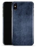 Navy Grunge Texture v1 - iPhone X Clipit Case