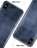 Navy Grunge Texture v1 - iPhone X Clipit Case