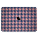 MacBook Pro with Touch Bar Skin Kit - Navy_and_Coral_Houndstooth_Pattern-MacBook_13_Touch_V3.jpg?