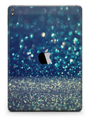 Navy and Gold Unfocused Sparkles of Light - iPad Pro 97 - View 3.jpg