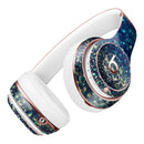 Navy and Gold Unfocused Sparkles of Light Full-Body Skin Kit for the Beats by Dre Solo 3 Wireless Headphones
