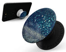 Navy and Gold Unfocused Sparkles of Light - Skin Kit for PopSockets and other Smartphone Extendable Grips & Stands