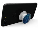 Navy and Gold Unfocused Sparkles of Light - Skin Kit for PopSockets and other Smartphone Extendable Grips & Stands