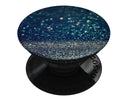 Navy and Gold Unfocused Sparkles of Light - Skin Kit for PopSockets and other Smartphone Extendable Grips & Stands