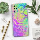 Neon Color Fushion - Premium Vinyl Skin Decal for Samsung Galaxy S25 Ultra, S24, S23, S22 & All Galaxy S Models
