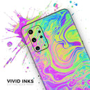 Neon Color Fushion - Premium Vinyl Skin Decal for Samsung Galaxy S25 Ultra, S24, S23, S22 & All Galaxy S Models