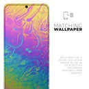 Neon Color Fushion V2 - Premium Vinyl Skin Decal for Samsung Galaxy S25 Ultra, S24, S23, S22 & All Galaxy S Models