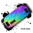 Neon Color Fushion V2 // Vinyl Skin Wrap for Steam Deck OLED & Steam Deck (LCD) — Soft Matte or Ultra Gloss