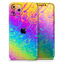 Neon Color Fushion V2 - Vinyl Skin Wrap for iPhone 17 Pro Max, 17 Pro, 17 Air, 17, 16 & All Models — Soft Matte or Ultra Gloss