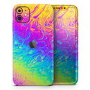 Neon Color Fushion V2 - Vinyl Skin Wrap for iPhone 17 Pro Max, 17 Pro, 17 Air, 17, 16 & All Models — Soft Matte or Ultra Gloss