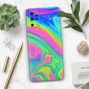 Neon Color Fushion V3 - Premium Vinyl Skin Decal for Samsung Galaxy S25 Ultra, S24, S23, S22 & All Galaxy S Models