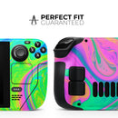 Neon Color Fushion V3 // Vinyl Skin Wrap for Steam Deck OLED & Steam Deck (LCD) — Soft Matte or Ultra Gloss