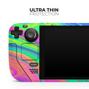 Neon Color Fushion V3 // Vinyl Skin Wrap for Steam Deck OLED & Steam Deck (LCD) — Soft Matte or Ultra Gloss