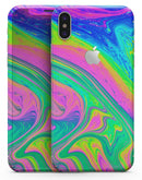 Neon Color Fushion V3 - iPhone X Skin-Kit