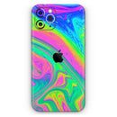 Neon Color Fushion V3 - Vinyl Skin Wrap for iPhone 17 Pro Max, 17 Pro, 17 Air, 17, 16 & All Models — Soft Matte or Ultra Gloss
