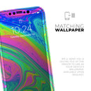 Neon Color Fushion V3 - Vinyl Skin Wrap for iPhone 17 Pro Max, 17 Pro, 17 Air, 17, 16 & All Models — Soft Matte or Ultra Gloss