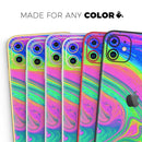 Neon Color Fushion V3 - Vinyl Skin Wrap for iPhone 17 Pro Max, 17 Pro, 17 Air, 17, 16 & All Models — Soft Matte or Ultra Gloss