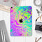 Neon Color Fushion with Black splatters - Full Body Skin Decal for the Apple iPad Pro 12.9", 11", 10.5", 9.7", Air or Mini (All Models Available)