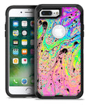Neon Color Fushion with Black splatters - iPhone 7 Plus/8 Plus OtterBox Case & Skin Kits