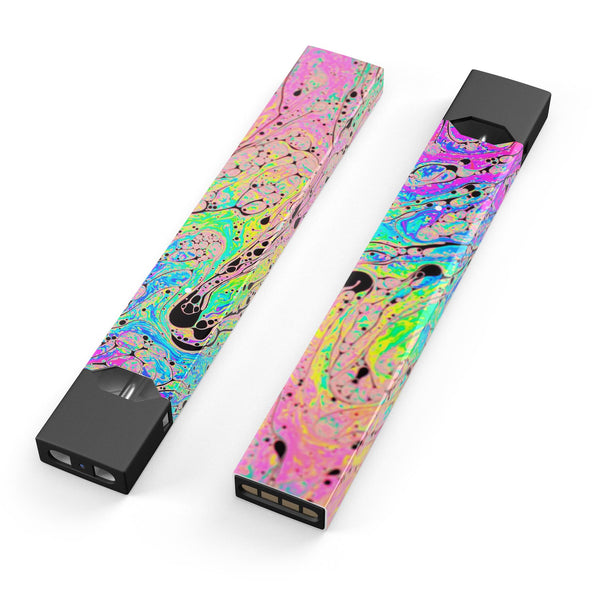Neon Color Fushion with Black splatters DesignSkinz Neon Color Fushion with Black splatters DesignSkinz