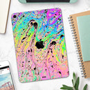 Neon Color Fushion V3 - Full Body Skin Decal for the Apple iPad Pro 12.9", 11", 10.5", 9.7", Air or Mini (All Models Available)