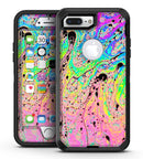 Neon Color Fushion with Black splatters - iPhone 7 Plus/8 Plus OtterBox Case & Skin Kits