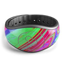 Neon Color Fusion V8 - Decal Skin Wrap Kit for the Disney Magic Band