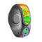 Neon Color Fusion V8 - Decal Skin Wrap Kit for the Disney Magic Band