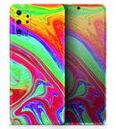 Neon Color Fusion V8 - Premium Vinyl Skin Decal for Samsung Galaxy S25 Ultra, S24, S23, S22 & All Galaxy S Models