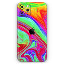 Neon Color Fusion V8 - Vinyl Skin Wrap for iPhone 17 Pro Max, 17 Pro, 17 Air, 17, 16 & All Models — Soft Matte or Ultra Gloss