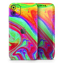 Neon Color Fusion V8 - Vinyl Skin Wrap for iPhone 17 Pro Max, 17 Pro, 17 Air, 17, 16 & All Models — Soft Matte or Ultra Gloss
