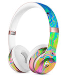 Neon Color Swirls Full-Body Skin Kit for the Beats by Dre Solo 3 Wireless Headphones