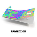 Neon Color Swirls V2 - Premium Protective Decal Skin-Kit for the Apple Credit Card