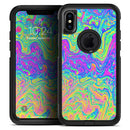 Neon Color Swirls V2 - Skin Kit for the iPhone OtterBox Cases
