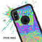 Neon Color Swirls V2 - Skin Kit for the iPhone OtterBox Cases