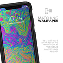 Neon Color Swirls V2 - Skin Kit for the iPhone OtterBox Cases