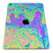 Neon Color Swirls - Full Body Skin Decal for the Apple iPad Pro 12.9", 11", 10.5", 9.7", Air or Mini (All Models Available)