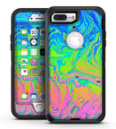 Neon Color Swirls - iPhone 7 Plus/8 Plus OtterBox Case & Skin Kits