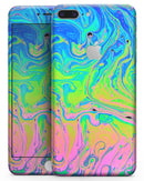 Neon Color Swirls - Skin-kit for the iPhone 8 or 8 Plus