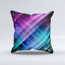 Neon Glow Paint copy Ink-Fuzed Decorative Throw Pillow