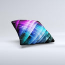 Neon Glow Paint copy Ink-Fuzed Decorative Throw Pillow