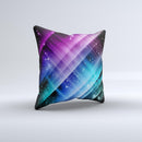 Neon Glow Paint copy Ink-Fuzed Decorative Throw Pillow