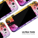 Neon Glowing Fumes // Skin Decal Wrap Kit for Nintendo Switch Console & Dock, Joy-Cons, Pro Controller, Lite, 3DS XL, 2DS XL, DSi, or Wii - Vinyl Skin Wrap for Nintendo Switch 2, OLED, Lite, Pro Controller, Wii & Classic Handhelds