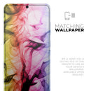 Neon Glowing Fumes - Premium Vinyl Skin Decal for Samsung Galaxy S25 Ultra, S24, S23, S22 & All Galaxy S Models