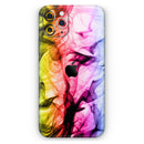 Neon Glowing Fumes - Protective Skin Wrap & Decal – Compatible with iPhone SE to iPhone 17 Pro Max (All Models)
