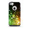 Neon Glowing Grunge Drops Skin for the iPhone 5c OtterBox Commuter Case